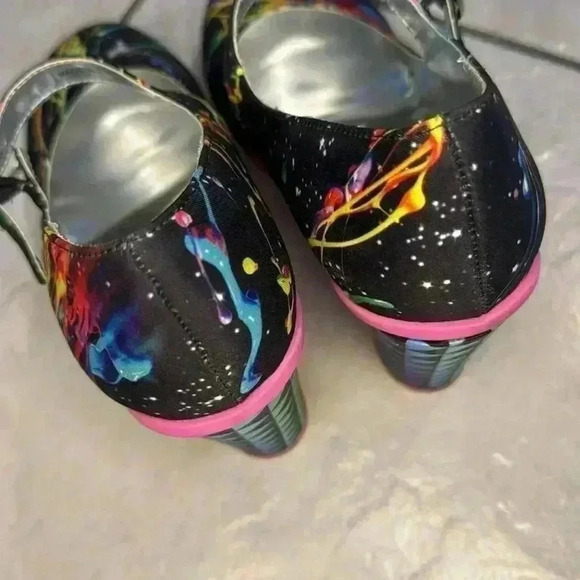 Hot Chocolate Designs “Paint” Mary Jane shoes EU37/US6.5 - Picture 8 of 9